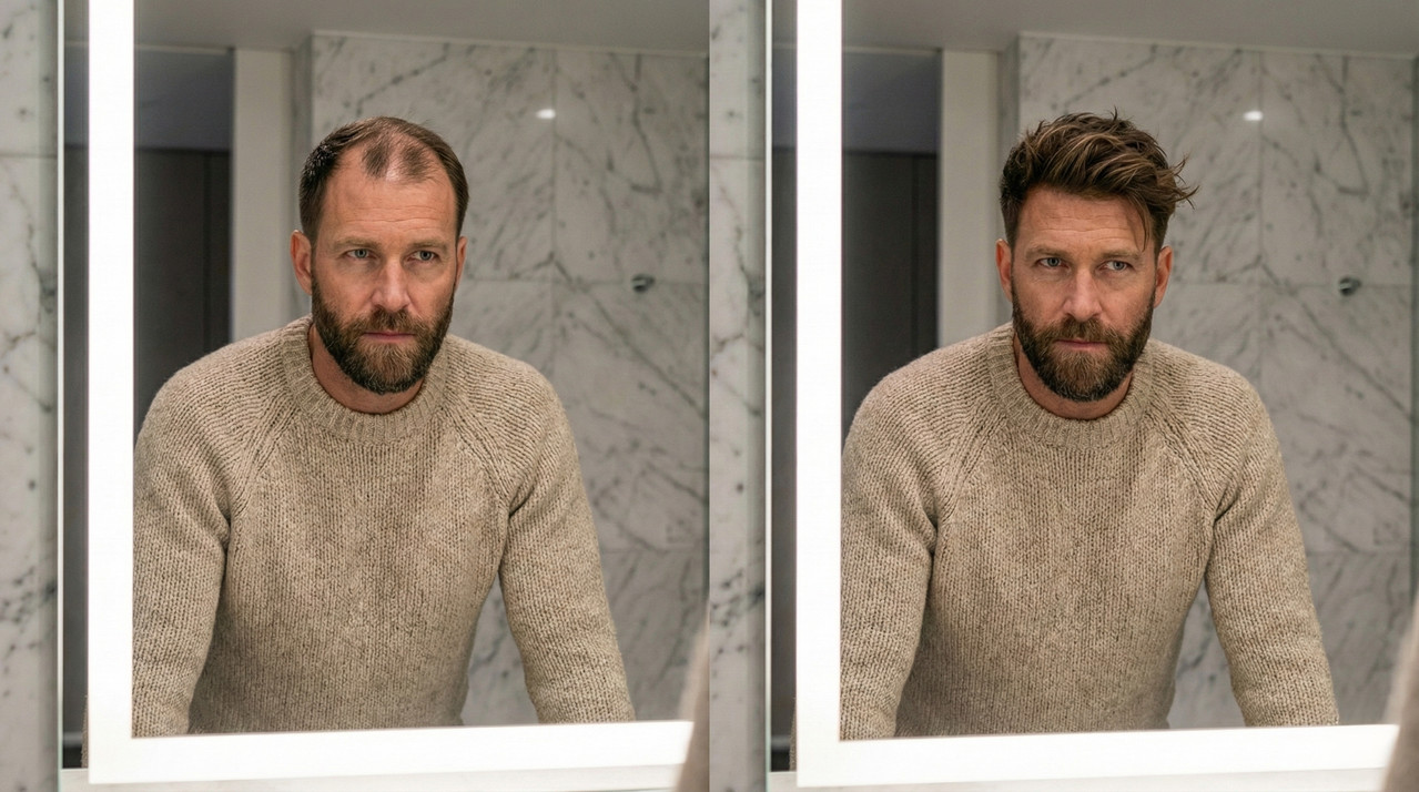 Sport mit Haarsystem