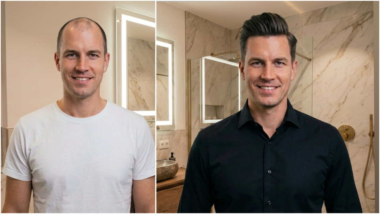 Volles Haar für Männer