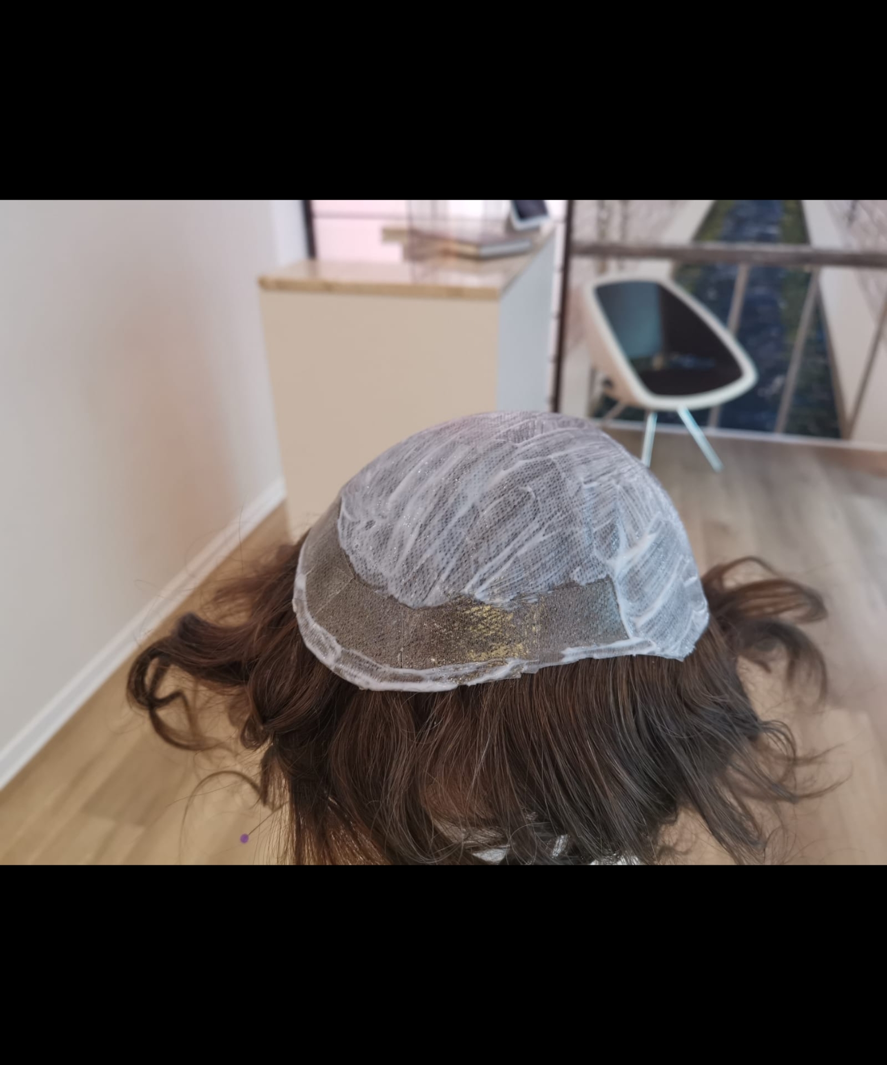 Erklärung Tape und Flüssigkleber Haarsystem Front neu verkleben
